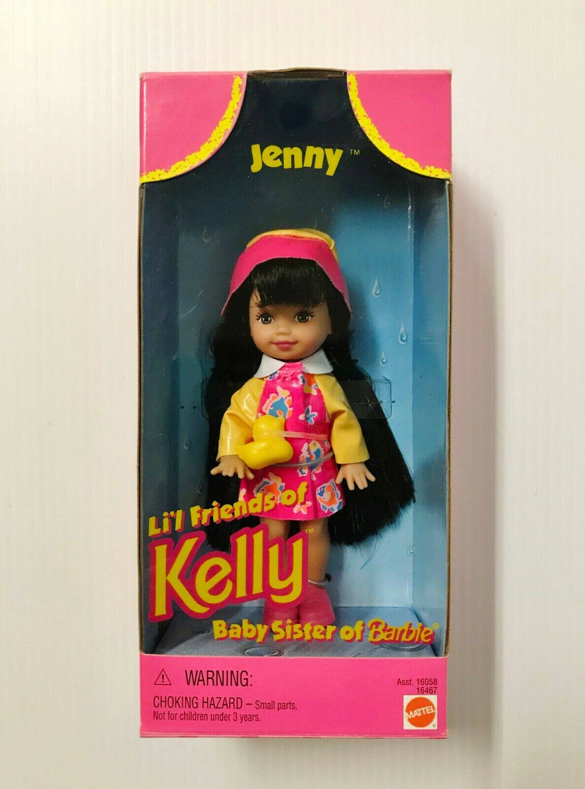 预 Baby sister of Barbie Li l Friends of Kelly Jenny 凯莉