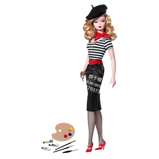 Artist The Silkstone 2008 金标 预 艺术家芭比ST Barbie