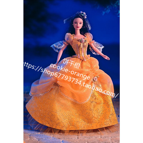 发 Barbie Beauty And The Beast Belle 1999 美女与野兽芭比娃娃