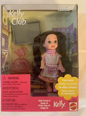 发 Barbie Baker Chelsie Kelly Club 1999 绝版芭比厨师凯莉娃娃