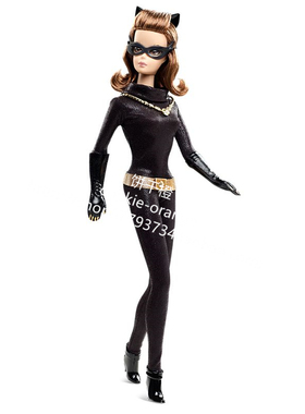 预 Barbie Catwoman Julie Newmar Batman 2013 猫女复刻芭比娃娃