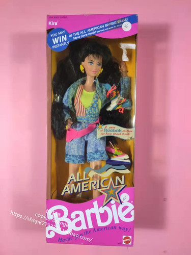 预 Barbie All American Kira 1990 正品绝版芭比娃娃