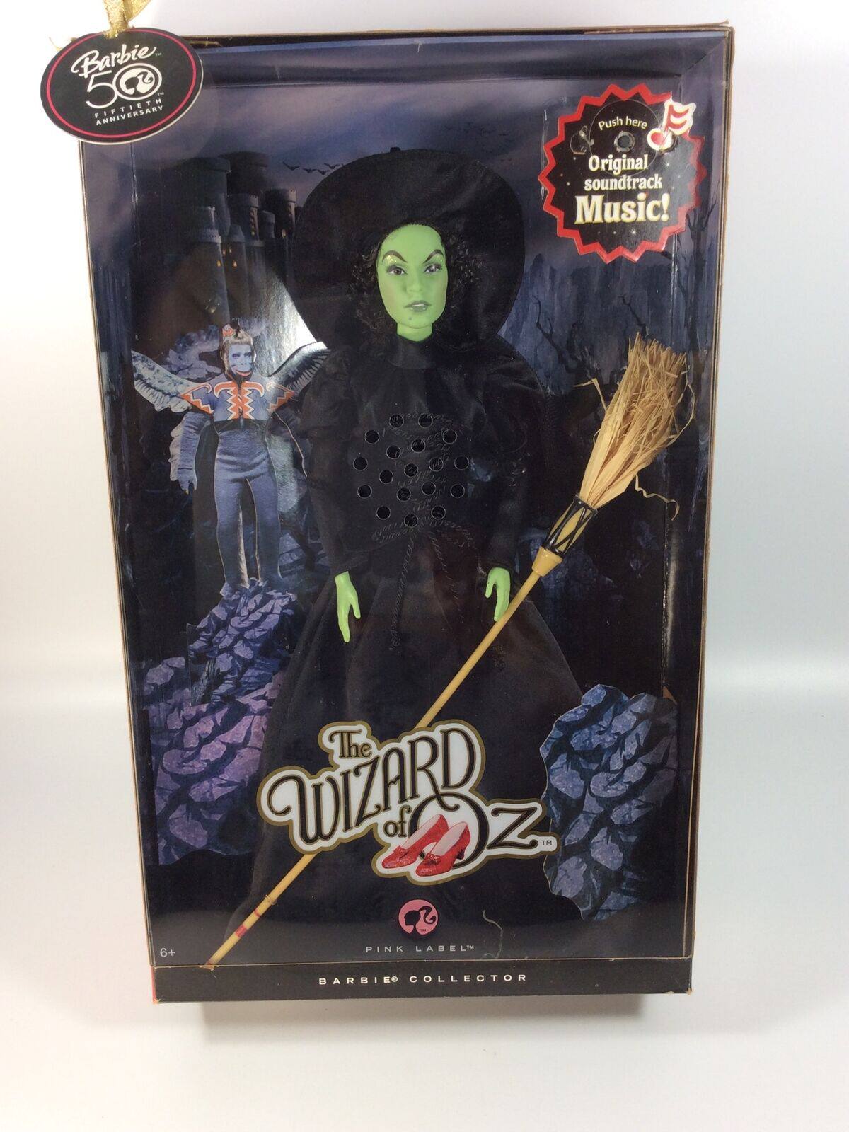 发 barbie wicked witch of the west 2008 50周年西方坏女巫芭比