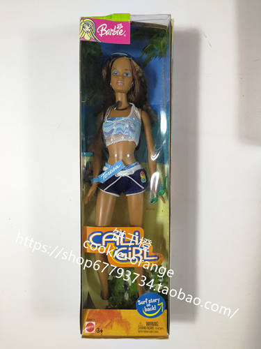 预 Barbie Cali Girl Teresa 2003 海边冲浪特瑞莎芭比娃娃