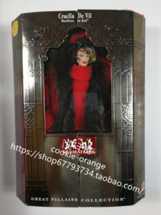 发 Barbie 101 Dalmations Cruella De Vil 1997 库伊拉芭比
