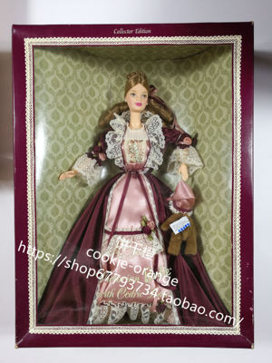 发 Barbie Victorian with Cedric Bear 1999 维多利亚芭比与小熊