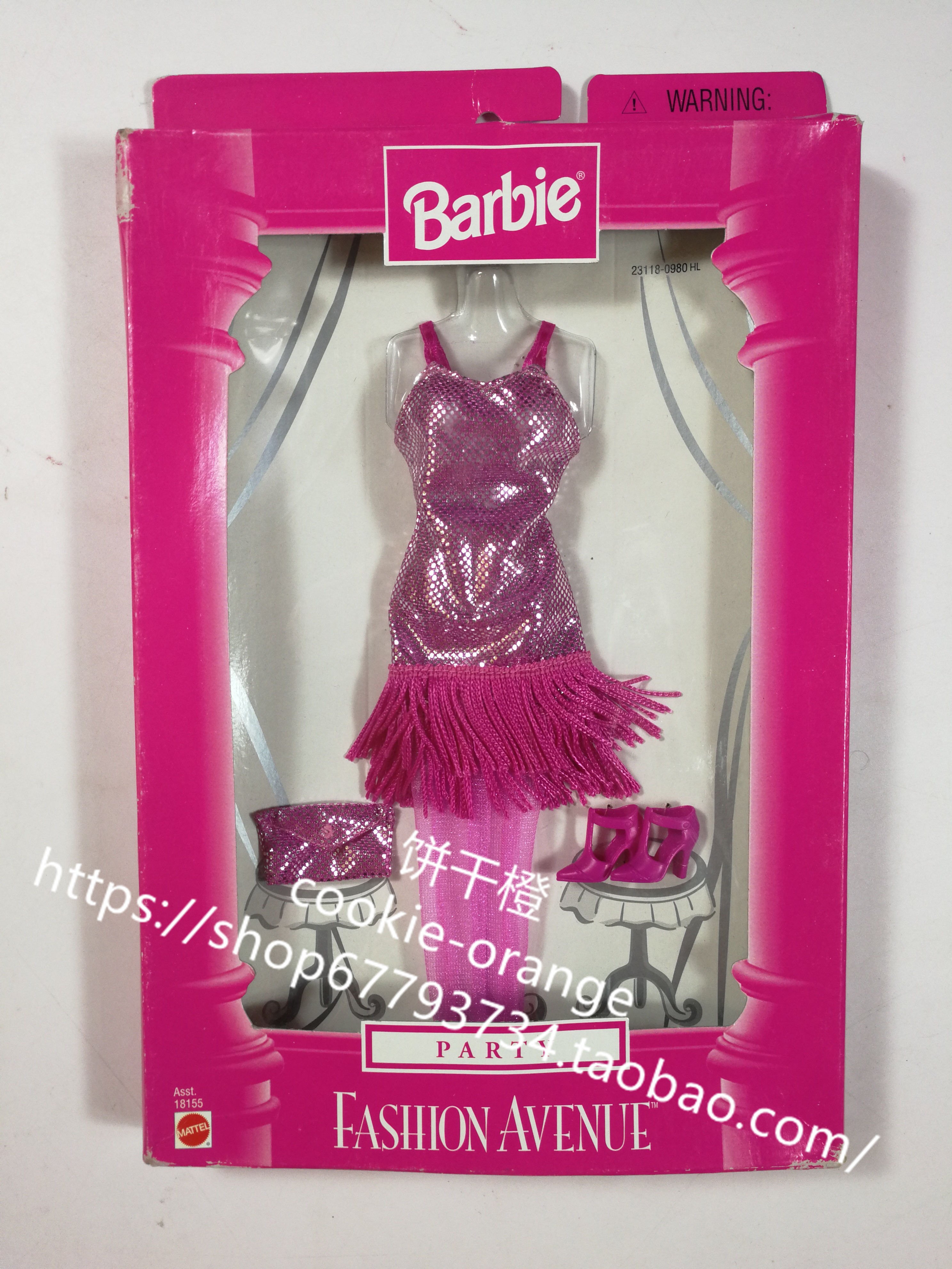 预 Barbie Fashion Avenue 18155 芭比衣服配件 玩具/童车/益智/积木/模型 娃娃/配件/着替 原图主图