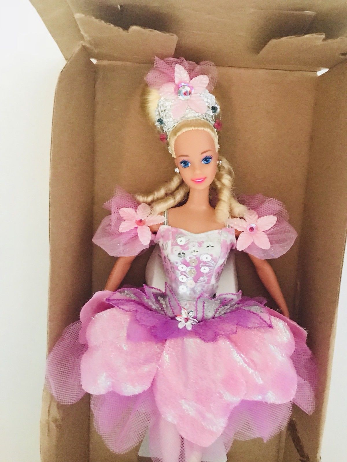 预 Barbie Ballerina Musical Nutcracker 1991 胡桃夹子芭蕾芭比