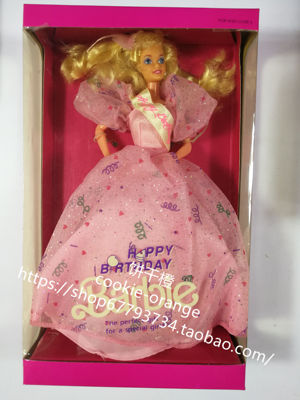 BARBIE生日快乐芭比娃娃