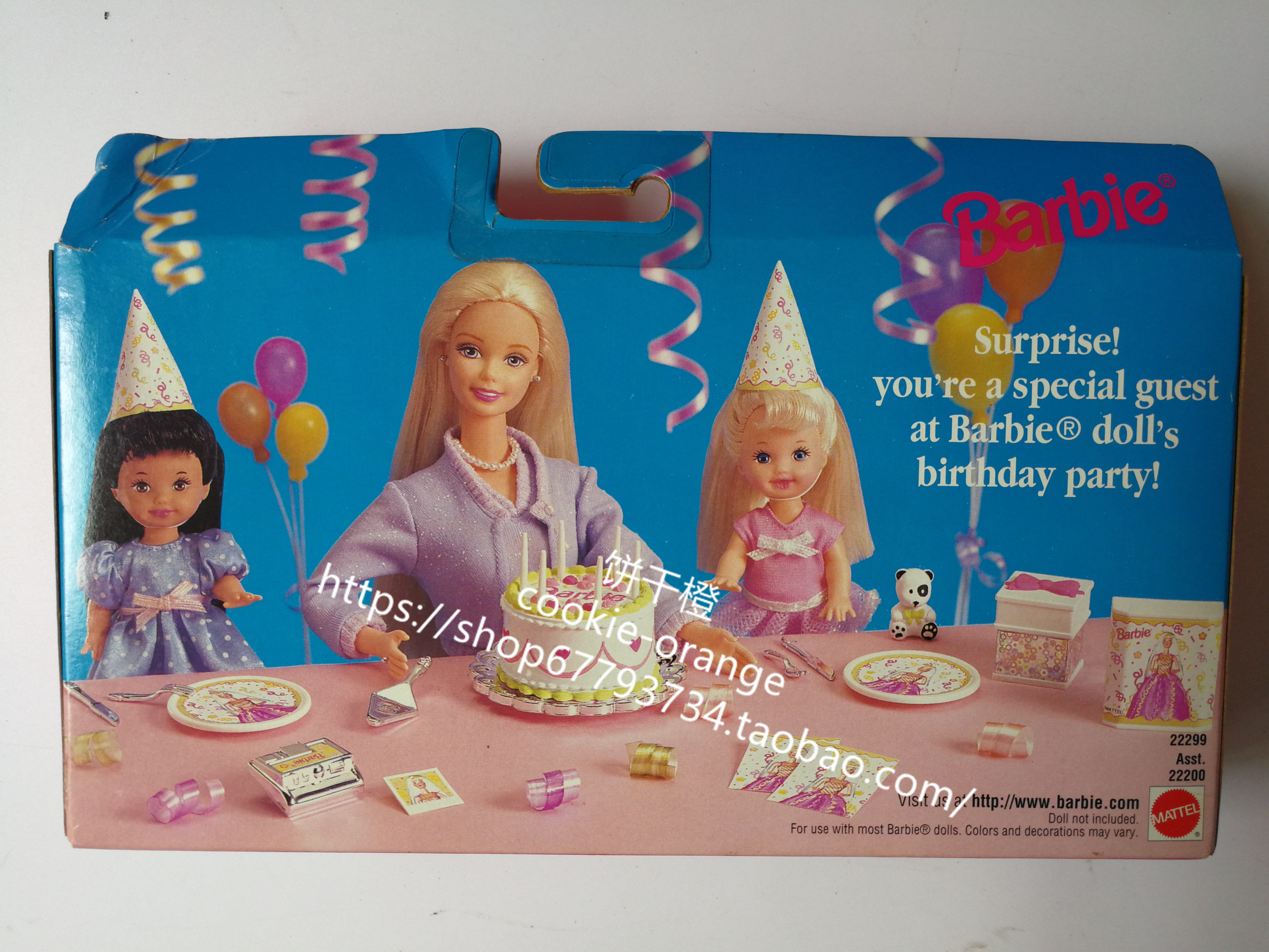 配件生日快乐芭比