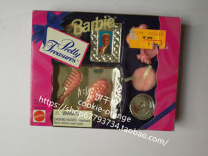 预 Barbie Pretty Treasures 13756 0910 芭比配件