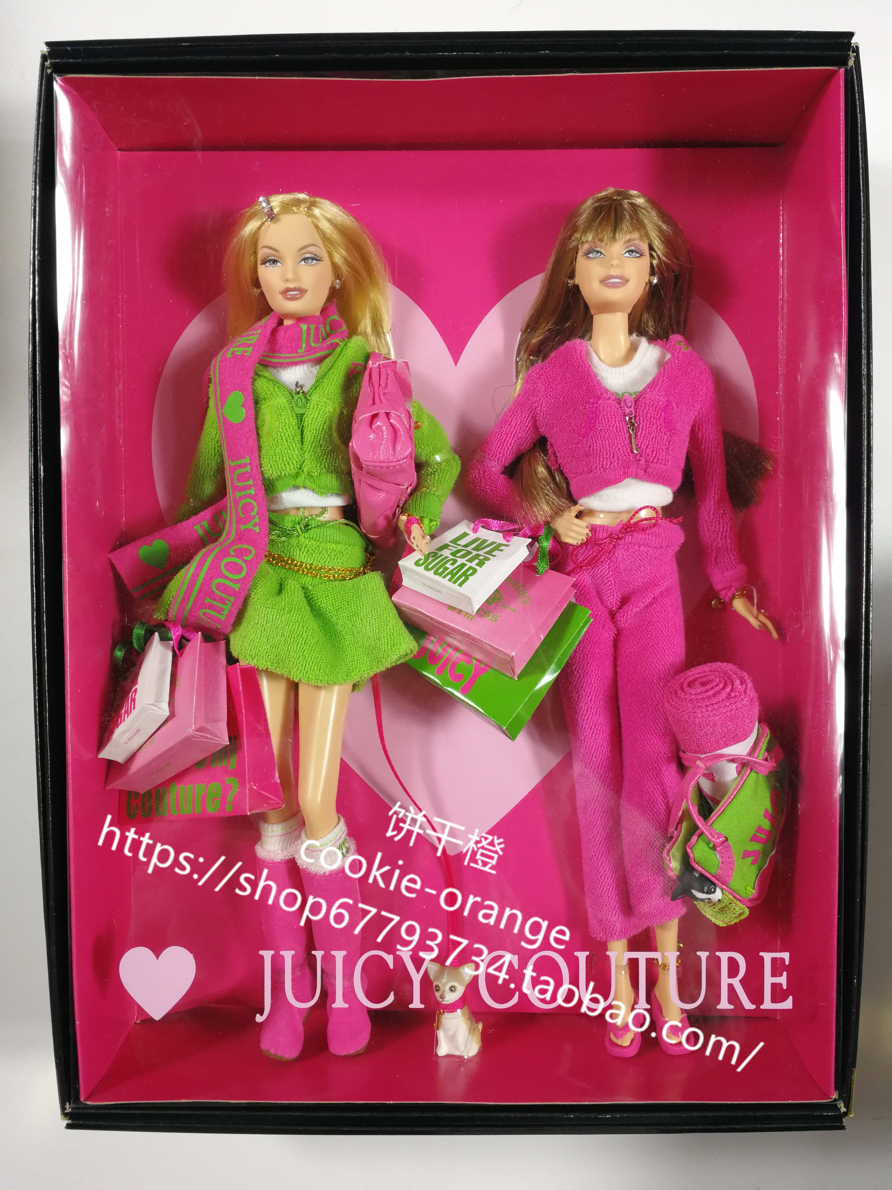 预 barbie juicy couture 2004 比弗利山庄芭比娃娃 金标