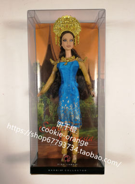 预 Barbie Sumatra Indonesia 2007 苏门答腊世界芭比娃娃