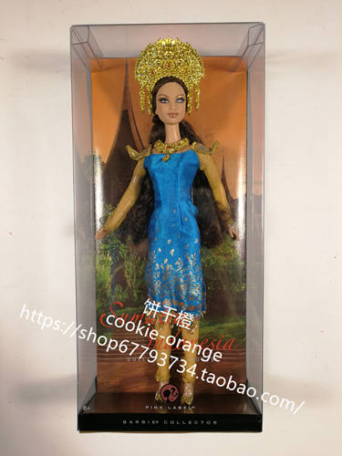 预 Barbie Sumatra Indonesia 2007 苏门答腊世界芭比娃娃