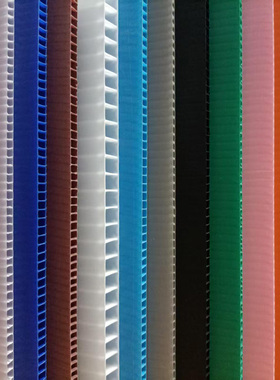 PP塑料中空板隔板阻燃防静电万通板定制周转箱刀卡垫板非纸板木板