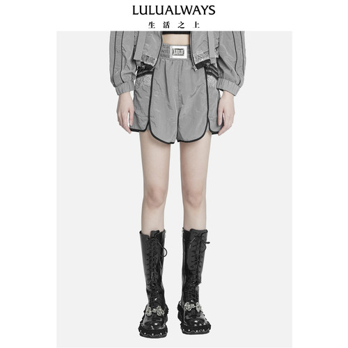 商场同款短裤lulualways休闲高腰