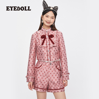 EYEDOLL秋季法式高腰碎