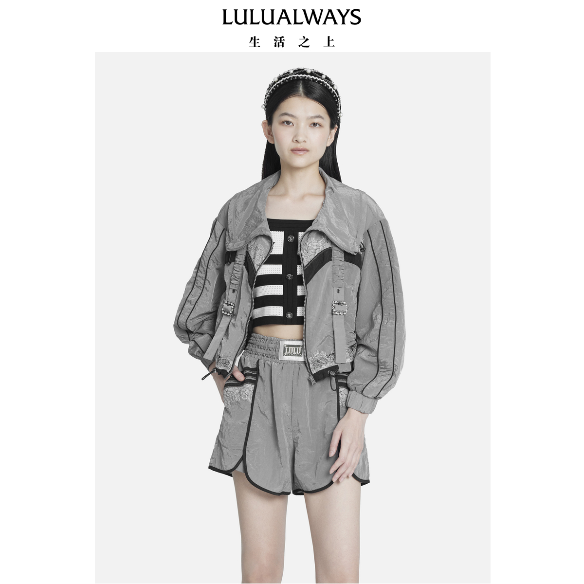 秋季短款外套lulualways休闲