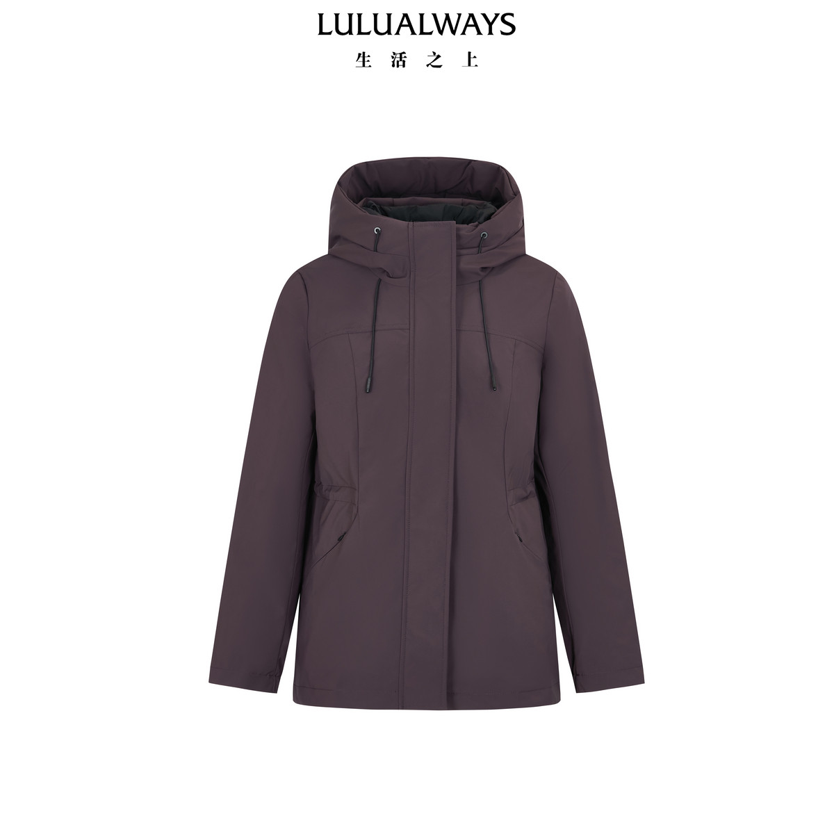LULUALWAYS我爱露露26冬季新款极简轻奢都市丽人标配短款羽绒服女