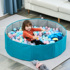 Foldable ocean ball indoor household wave pool baby baby ball color ball pool fence
