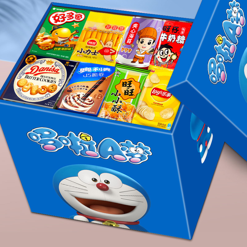零食大礼包新款礼物送小朋友生日健康装箱小吃营养休闲食品礼物盒