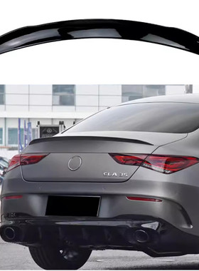 适用于20-24款奔驰CLA级 C118 CLA180 200 260尾翼扰流板外饰改装