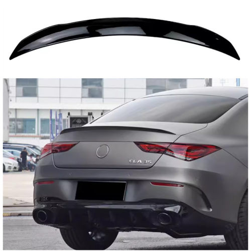 适用于20-24款奔驰CLA级 C118 CLA180 200 260尾翼扰流板外饰改装