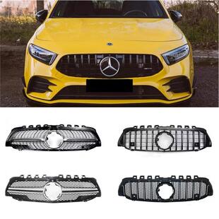 奔驰A级A200L A180L 改装 A35L A45S大标满天星竖条GT中网w177