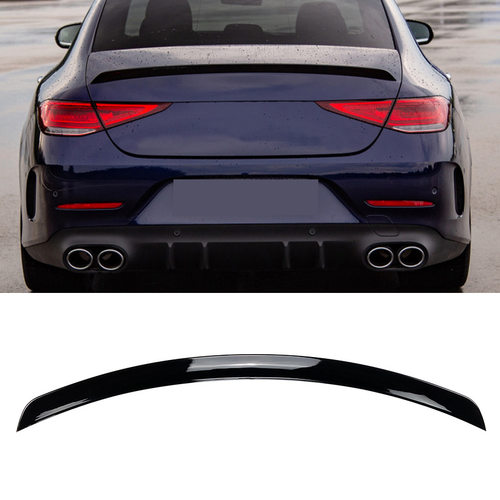 适用19-24款奔驰CLS级C257 CLS260 300 350尾翼顶翼扰流板改装amg