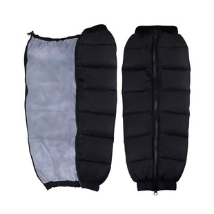 电动车羽绒护膝摩托车保暖护腿神器电瓶车冬季骑行防寒挡风男女