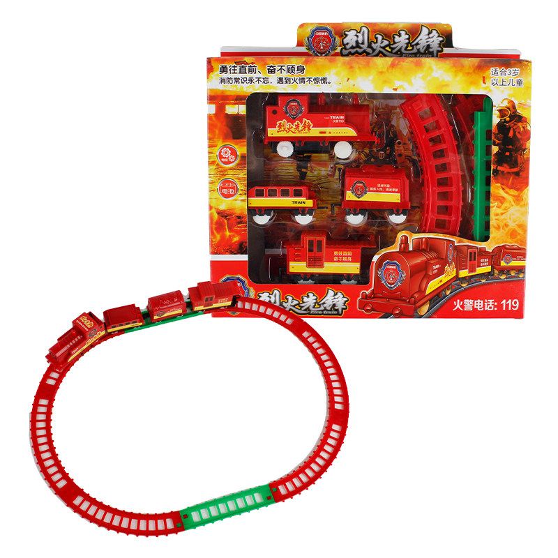 어린이를위한 철도 차량 개학 선물 인기 판매 전기 8 섹션 유치원 개학 장난감 거리 푸시 마구간 공급