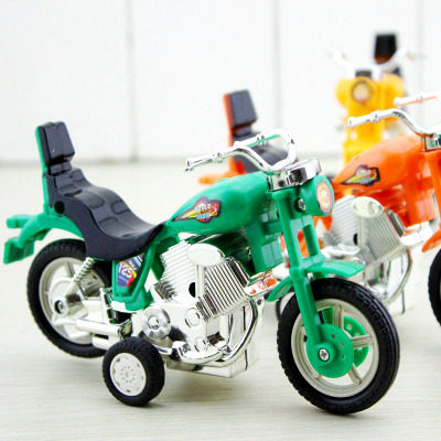 뜨거운 판매 노점 상품 창조적 인 선물 관성 풀백 오토바이 플라스틱 이우 유치원 작은 선물 어린이 장난감