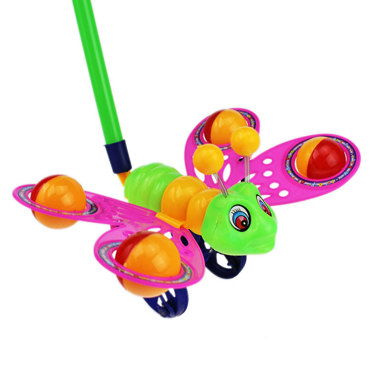 儿童小玩具批发创意宝宝幼儿学步手推车带响铃地摊货小礼品礼物