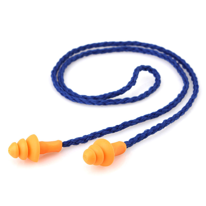 正品3M1270圣诞树型带线学习隔音游泳工厂防噪音防水耳塞睡眠防丢