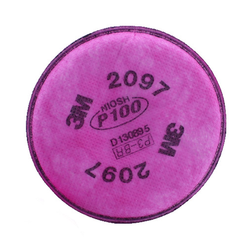 3m2097正品尾气蒸气口罩过滤棉