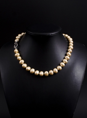 时尚百搭不规则贝壳珠项链
