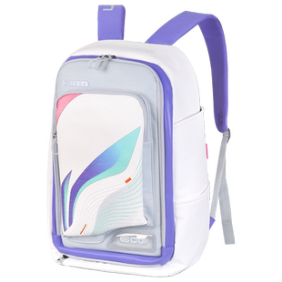 李宁羽毛球包双肩背包拍袋男女款大容量2024新书包专业运动网球包