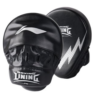 李宁拳击手靶跆拳道踢靶散打脚靶泰拳腿靶陪练护具盾靶儿童训练把