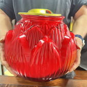 供佛莲花灯酥油15天玻璃佛堂超大蜡烛无烟防风半个月圣莲家用寺庙