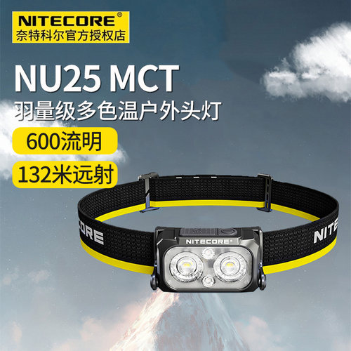 奈特科尔NU25MCT头灯
