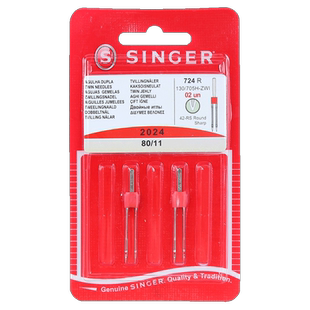 胜家机针家用多功能缝纫机双针巴西进口缝纫机零配件11号14号双针