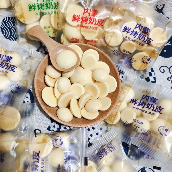 蒙聚内蒙鲜烤奶皮脆散称手抓包原味酸奶味无蔗糖正品内蒙烤奶皮子