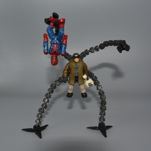 MOC Mega bloks美家宝漫威章鱼博士机械手臂机械爪可动