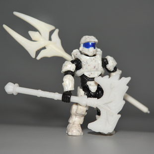 MOC 美家宝megabloks武器精英叉火焰斧