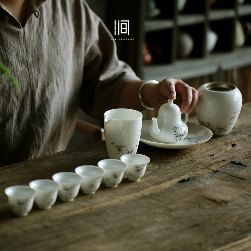 隐涧堂茶具套装家用简约日式办公室现代客厅礼盒送礼高档功夫茶杯在类目 餐饮具, 茶具, 功夫茶具中 - 来自Buy2taobao.com提供专业的淘宝代购服务