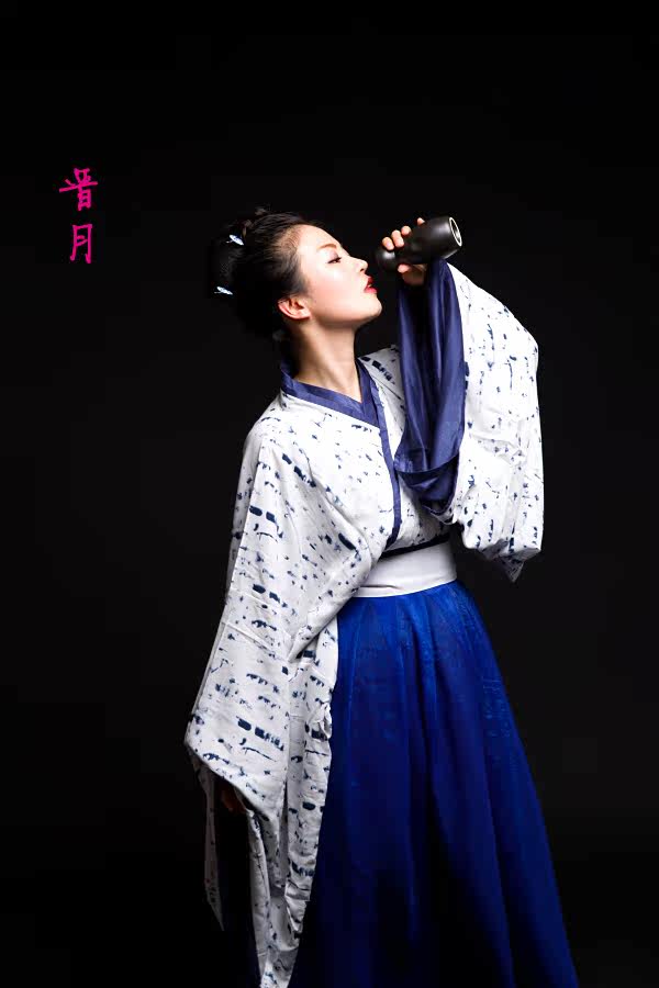 [Jin moon]Hanfu Wei-Jin period Three-piece Suite Two Under Skirt Drunk as a Wengin the Personalized custom/Design Services/DIY , Custom clothing bags , Custom clothing , Chinese clothing custom  category - from Buy2taobao.com to provide professional Taobao agent buy service