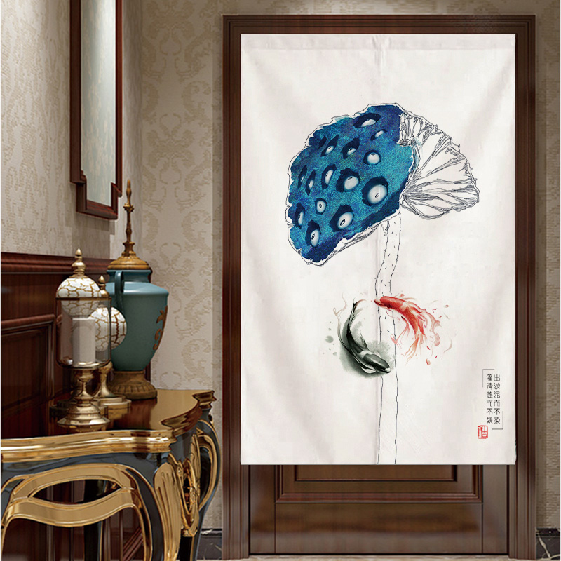 中式中国风家用门帘子