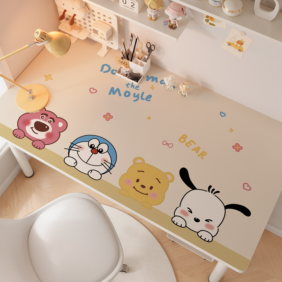 M2025新款儿童书桌垫学习学生专用办公桌办公桌防水桌面保护垫HU,居家布艺,桌布,淘宝优惠券,粉丝福利购,淘宝优惠卷