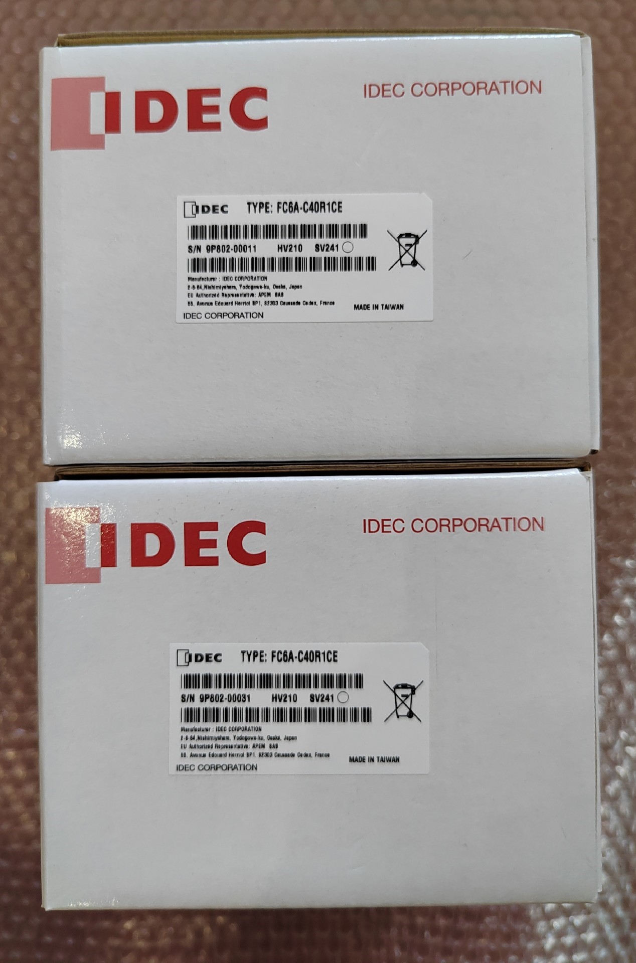 日本和泉可编程控制器 FC6A-C40R1CE