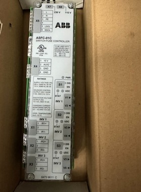 ASFC-01C 全新原装ABB刀熔控制器ABB拍前请询价